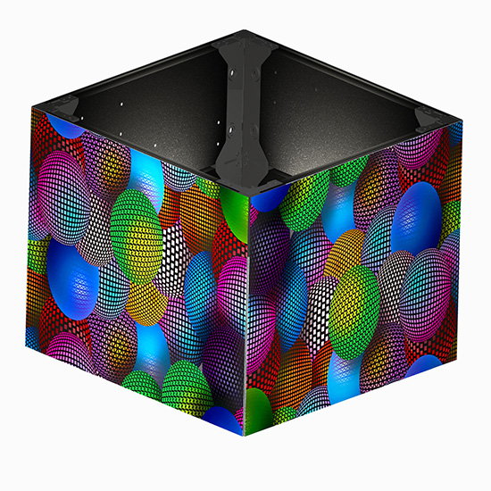 Front Service 90-kraadine LED-paneel ruutkolonni LED-ekraani jaoks